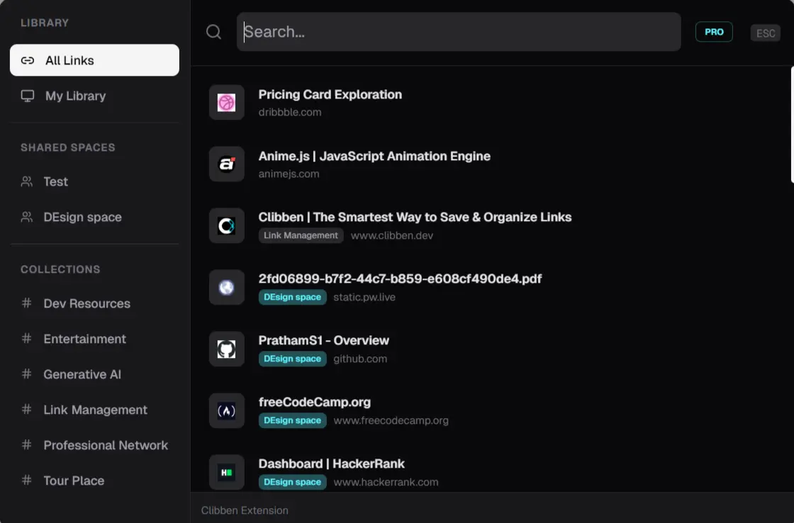 Background visualization of the Clibben dashboard